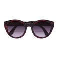 thumbnail image 4 of Womens Round Cat Eye Bifocal Sunglasses - 2 Pair Included with Soft Carrying Cases, 4 of 5