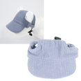 thumbnail image 4 of Pet Hat, Adjustable Pet Sun Hat Comfortable Corduroy Wide Appication  For Daily Use For Travel, 4 of 7