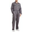 thumbnail image 3 of TOPTIE Men's Twill Action Back Coveralls Zipper Coverall Regular-Navy-S Regular, 3 of 8