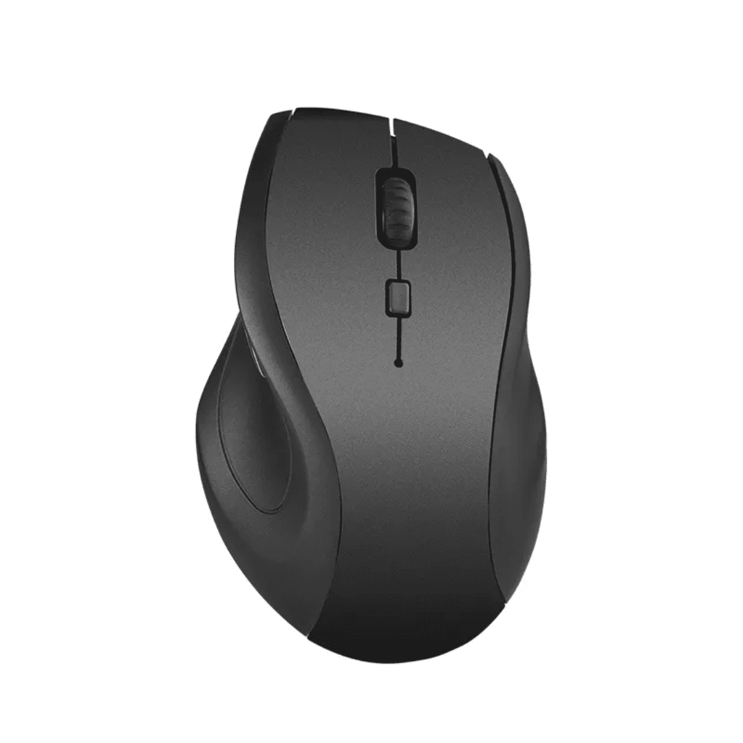 Black Wireless Mouse for Gaming, Office and Laptop