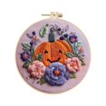 thumbnail image 1 of Halloween DIY Knitting Kit For Adults Beginners Gothic Style Handmade Embroidery Craft Set Needlepoint Supplies With Yarn And Tools Circular Knitting Needles Size 8 Circular Knitting Needles Size 6, 1 of 4