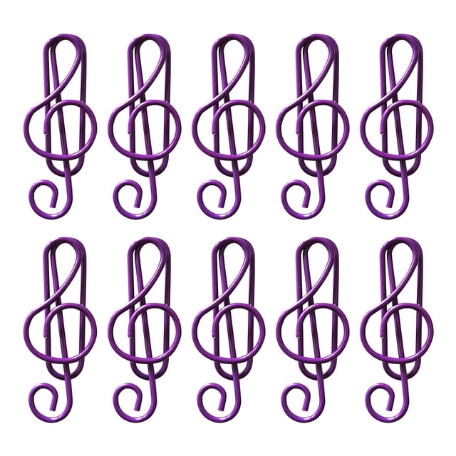 11pc Multicoloured Metal Paper Clips Color Note Paper Clip Creatives Cartoons Paper Clip Special-shaped Paper Clip Office Supplies Paper Clip