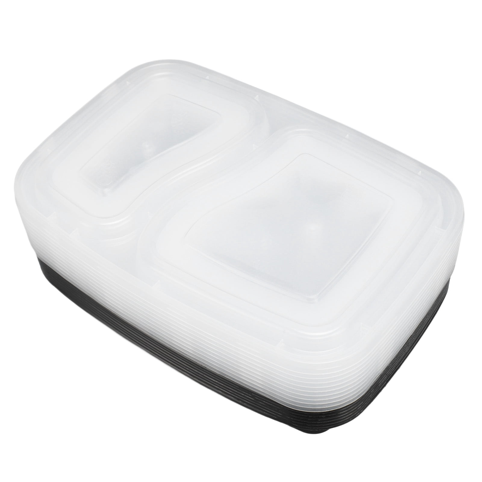 10pcs Take Out Containers Plastic Lunch Box Set Reusable Disposable Food Storage Containers For School Office Travel