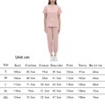 thumbnail image 5 of Tachiuwa Women Uniform Scrub Set Nurse Uniform Durable V Neck Machine Washable Breathable M, 5 of 5
