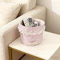 thumbnail image 4 of Panier de Rangement Pliable en Tissu pour Bureau, Organiser de Petits Articles et des Cosmétiques, 4 of 6