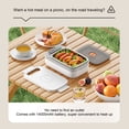 thumbnail image 4 of Réchaud Alimentaire Portable, Boîte à Lunch Chauffante en Acier Inoxydable 304 pour Pique-Nique, 4 of 7