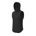thumbnail image 1 of Birdeem Vest for Men Mens Solid Color Sleeveless Hooded Blouse, 1 of 10