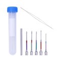 thumbnail image 1 of Birdeem Stitch Embroidery Needle Rubbing Needle Embroidery Stitching Punch Needles (7 Pcs), 1 of 1