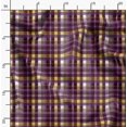 thumbnail image 2 of Soimoi Moss Georgette Fabric Plaid Check Printed Craft Fabric by the Yard 42 Inch Wide, 2 of 5
