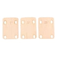 thumbnail image 2 of Electric Guitar Neck Shim Maple Wood Neck Shim Plate Spacer Instrument Replacement Accessory  For Guitar And Bass Repair, 2 of 8