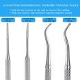 thumbnail image 3 of ORUYROP 2PCS Ingrown Toenail File and Lifter with Storage Case,100% Stainless Steel ingrown toenail Tool,Double Sided Professional Grade Nail Cleaner Tool, 3 of 7