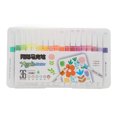 thumbnail image 2 of Marker Pens, Portable Practical Multipurpose 36 Colors Safe PP Watercolor Pens Dual Tip  for Drawing for Coloring, 2 of 7