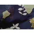 thumbnail image 5 of oneOone Cotton Cambric Navy Blue Fabric Abstracts Craft Projects Decor Fabric Printed By The Yard 56 Inch Wide, 5 of 5