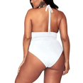 thumbnail image 3 of Pisexur Womens Plus Size Bikini High Waisted Swimsuits Two Piece Bathing Suits Tummy Control Swimwear, 3 of 5