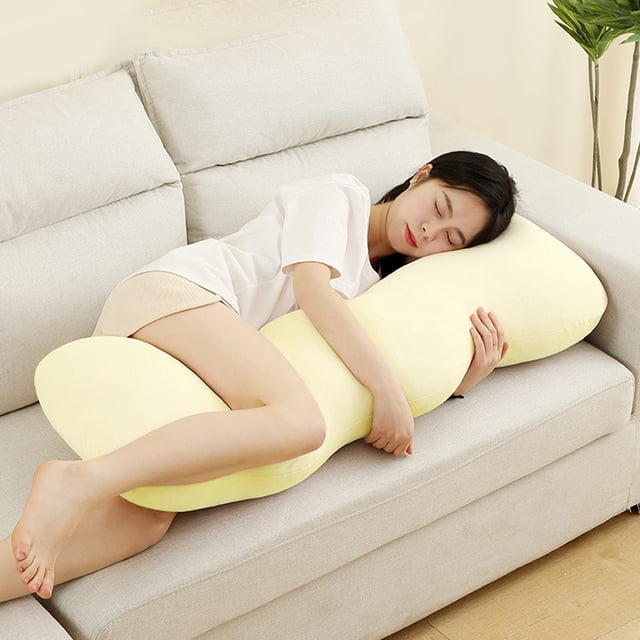 Cool Body Pillow For Adults Extra Long Pillow For Bed Shredded Foam Full Pillows