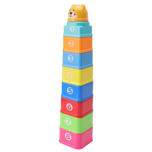 Jouets Montessori pour bébés âgés de 6–12–18 mois avec trieur de formes sensoriel, jeu
