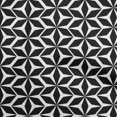 thumbnail image 1 of oneOone Rayon Black Fabric Geometric Craft Projects Decor Fabric Printed By The Yard 56 Inch Wide, 1 of 4