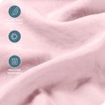 thumbnail image 2 of Bare Home Washed Sheet Set - Premium 1800 Collection - Deep Pocket - 4 Piece - Queen, Dusty Pink, 2 of 6