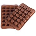 thumbnail image 3 of SMihono Kitchen Organizers and Storage 24 Holes Silicone For Chocolate, Cake, Jelly, Pudding, Multiple Shape Kitchen Gadgets Must Have 2023, 3 of 6