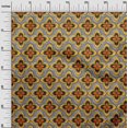 thumbnail image 3 of oneOone Rayon Orange Fabric African Craft Projects Decor Fabric Printed by The Yard 56 Inch Wide, 3 of 4