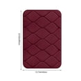 thumbnail image 3 of SPOORYYO Water-Absorbent Non-Slip Microfiber Bathroom Mat Machine Washable Rug for Kitchen and Living Room, 3 of 8