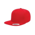 thumbnail image 1 of Yupoong Adult 5-Panel Cotton Twill Snapback Cap, 1 of 2