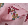 thumbnail image 4 of oneOone Silk Tabby Fabric Leaves|Bird & Floral Block Print Sewing Fabric BTY 42 Inch Wide, 4 of 4
