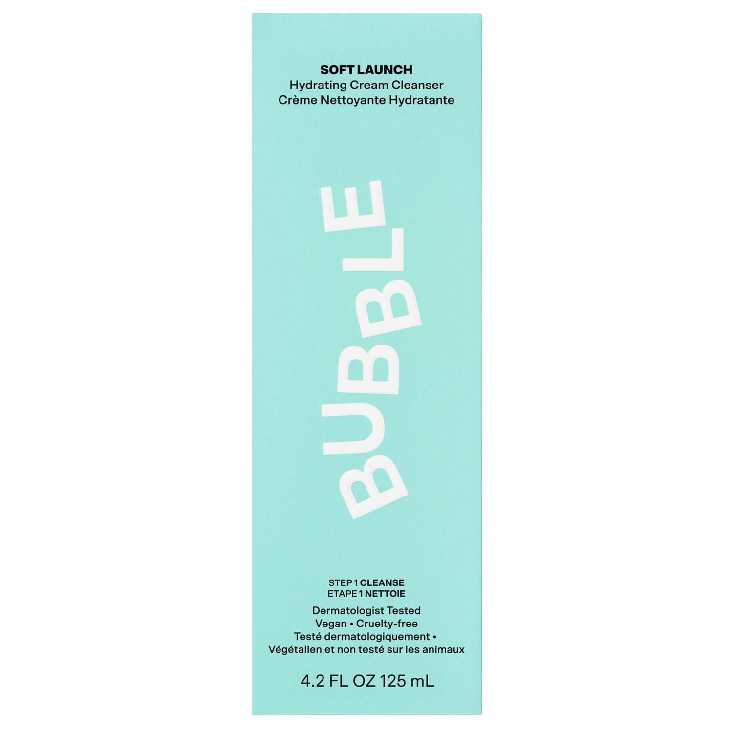 Bubble Skincare Soft Launch Hydrating Cream Facial Cleanser, 125ml