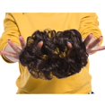 thumbnail image 3 of Mode Désordonné Extensions de Pain de Cheveux Scrunchies Cheveux Morceaux Donut Updo Queue de Cheval pour les Femmes, 3 of 6