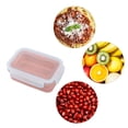 thumbnail image 4 of Oleegame 1PC Blue Juice Simple Refrigerator Preservation Box Small Lunch Box Kitchen Lunch Box Plastic Storage Box Sealed Box For Lunch Kitchen Arrangement, 4 of 9