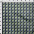 thumbnail image 4 of oneOone Georgette Viscose Navy Blue Fabric Florals Craft Projects Decor Fabric Printed By The Yard 42 Inch Wide, 4 of 4