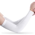 thumbnail image 1 of Manchons de Bras Rafraîchissants Hommes Femmes Protection Solaire UV Manchons de Bras Longs Couvre-Bras pour Cyclisme Conduite Course Golf Football Basketball, 1 of 8