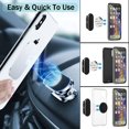thumbnail image 3 of SNNROO 2 Pack Magnetic Phone Holder for Car  Super Strong Magnet with 4 Metal Plate Magnetic Car Mount for Cell Phone  360° Rotation Universal Dashboard Adhesive Car Magnetic Phone Mount, 3 of 5