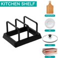thumbnail image 3 of Metal Pot Lid Holder Storage Rack Chopping Board Organizer Towel Holder Racks/ Q3F4, 3 of 8