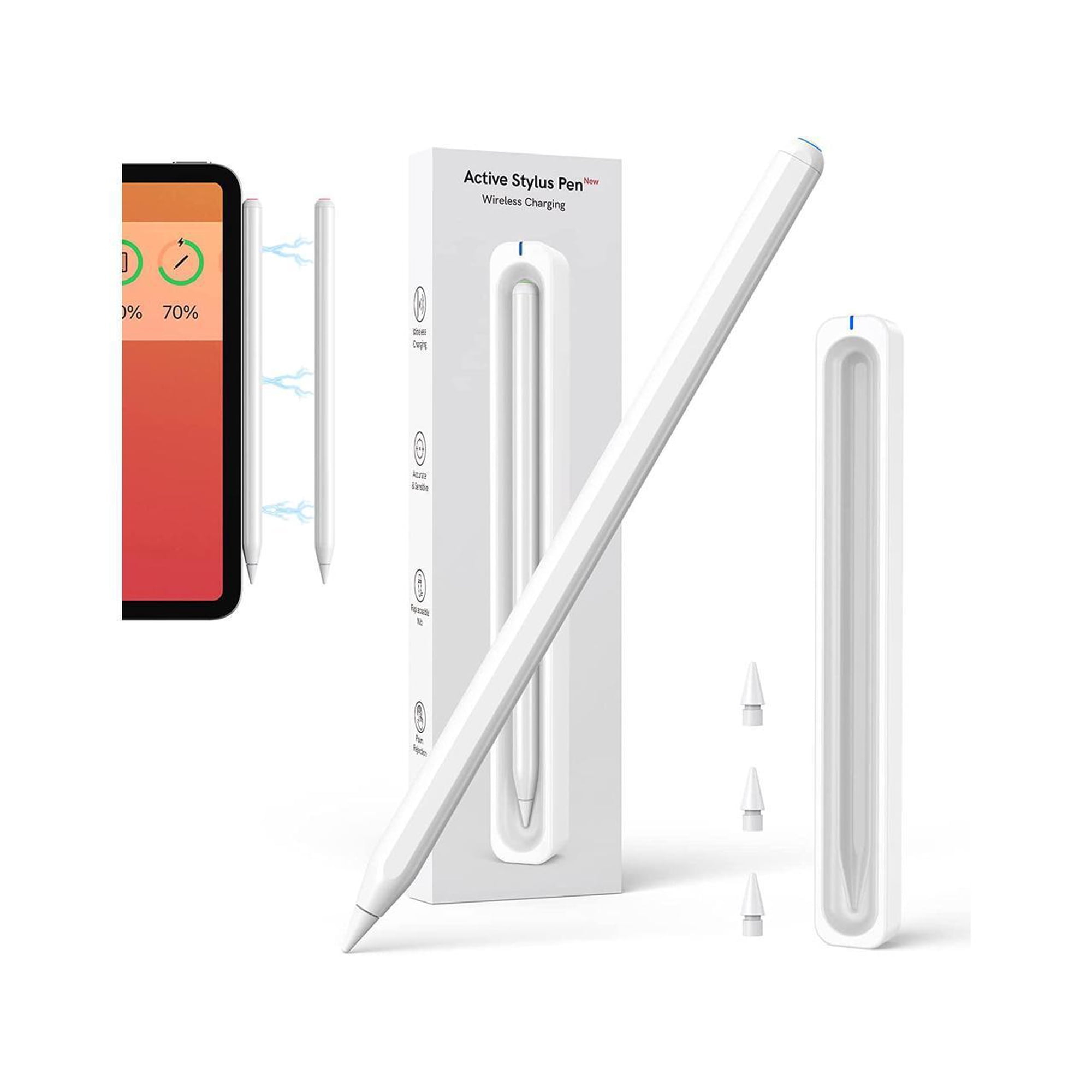 Stylus Pen for iPad with Wireless Charging - Active Apple Pencil