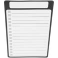 thumbnail image 4 of CHUANK Magnetic Fridge Notepad Magnetic Notepad for Refrigerator Magnetic Memo Pad 8.39”X5”X0.04”, 4 of 10