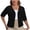 Black, variant on Fall Savings!Shrugs For Women Cropped,Womens Summer Cardigan Shrug,2024 Women Lightweight Open Front Cardigan Shrugs Short Sleeve Sweater Outwear Women's Casual Fashion Loose Solid Color Cardigan