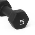 thumbnail image 3 of CAP Barbell, Black Neoprene Dumbbell, Single, 3 of 6