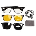 thumbnail image 2 of Open Ear Smart Glasses, , IP5 Waterproof, Two Microphones, Voice Control, BT 5.3, Unisex Smart Sunglasses, 2 of 8