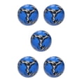 thumbnail image 1 of relayinert Long Service Life Soccer Ball For Football Middle School And Training 1 Blue 5Set, 1 of 6