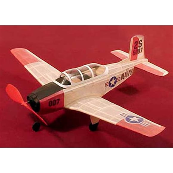 Dumas T-34 Rubber Powered Model Airplane