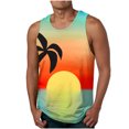 thumbnail image 1 of Birdeem Nouveau Débardeur Décontracté Mode Homme Été Floral Hawaïen Imprimé Sport Col Rond, 1 of 5