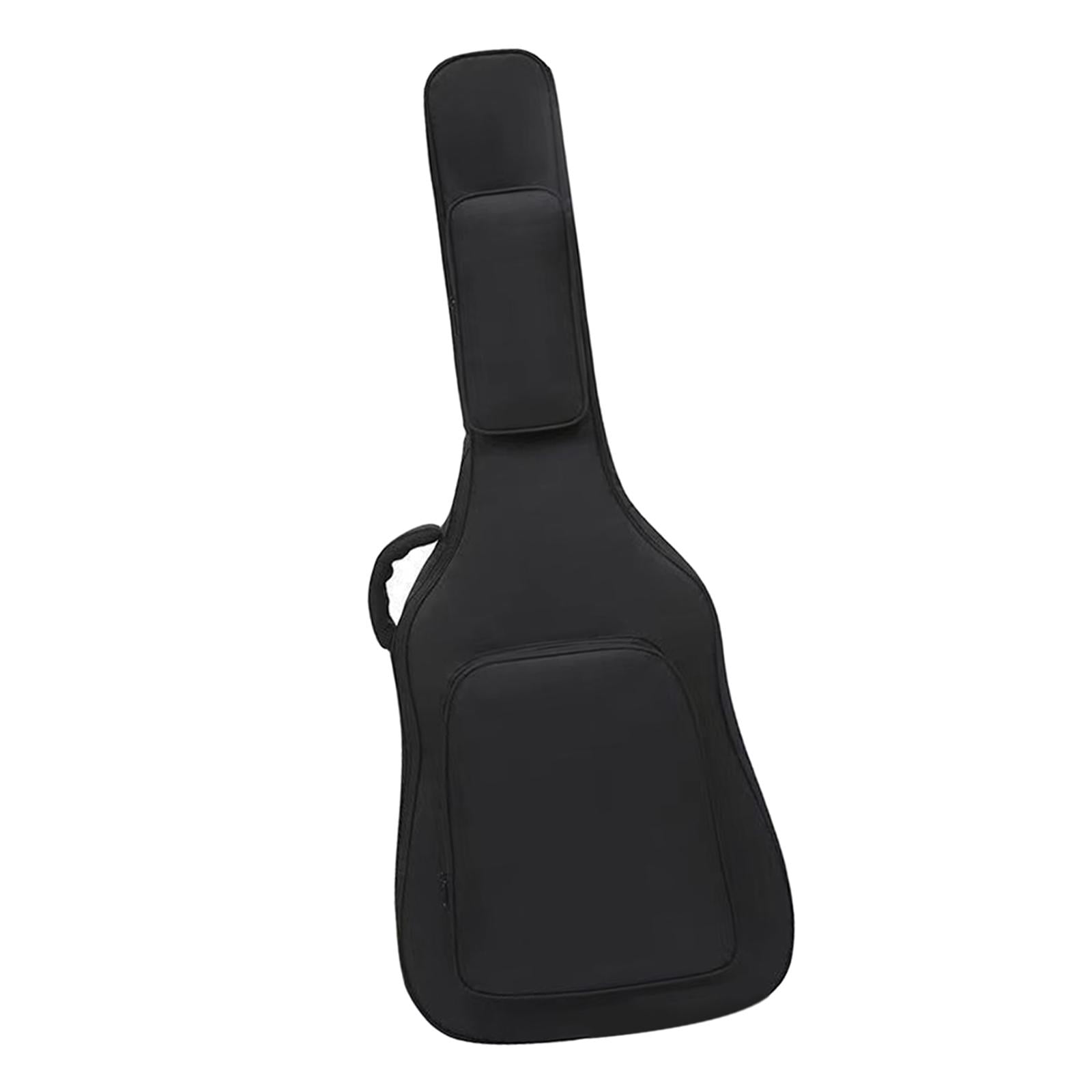 MERIGLARE Étui de Guitare Électrique Antipoussière Sangle Ajustable Noir