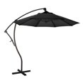 thumbnail image 1 of California Umbrella Parasol Déporté de 9 Pieds Noir, 1 of 2