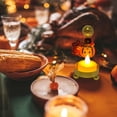 thumbnail image 1 of Fridja Clearance Under $5 LED Electronic Candlestick Iron Painted Turkey Maple Modeling Lamp Thanksgiving Night Light Ornaments, 1 of 5