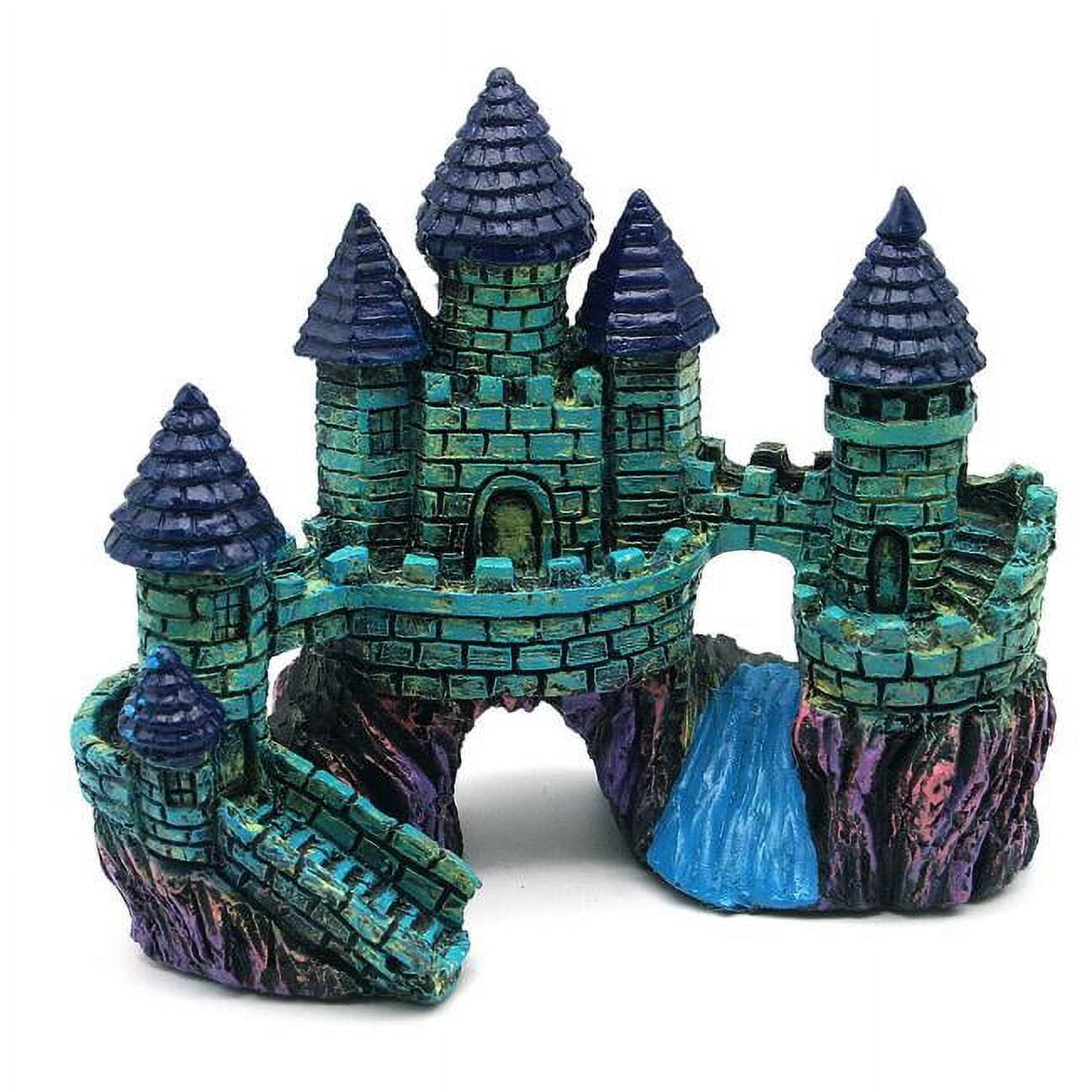 TIMIFIS Fish Tank Decorations Cartoon resin castle aquariums castle decoration aquarium fish tank tower Aquarium - Summer