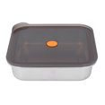 thumbnail image 1 of YUMILI Contenant de Rangement des Aliments en Acier Inoxydable, Contenants de Préparation de Repas, Boîte à Bento en Métal Scellée sous Vide pour Réfrigérateur (1200 ml), 1 of 14