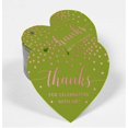 thumbnail image 2 of Inkdotpot Rose Gold Foil Paper Hang Tags Thanks For Celebrating With Me Birthday Favor Tags 100 Pieces, 2 of 6