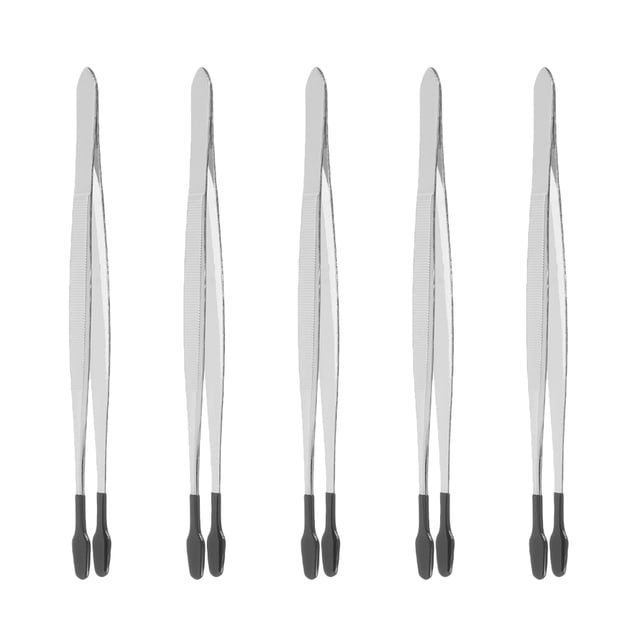 5pcs Craft Tweezers Stainless Steel Tweezers Multipurpose Tweezers Crafting Tools