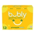 thumbnail image 1 of Bubly Pineapple Sparkling Water 12 x355 mL, Cans, 1 of 10